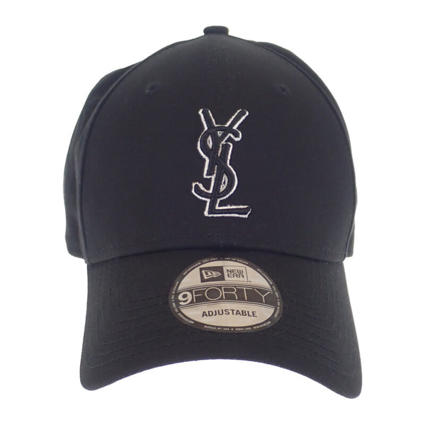 NEW ERA ニューエラ YSL モノグラムキャップ 帽子 687687YCL361000 コットン ブラック【ISEYA】