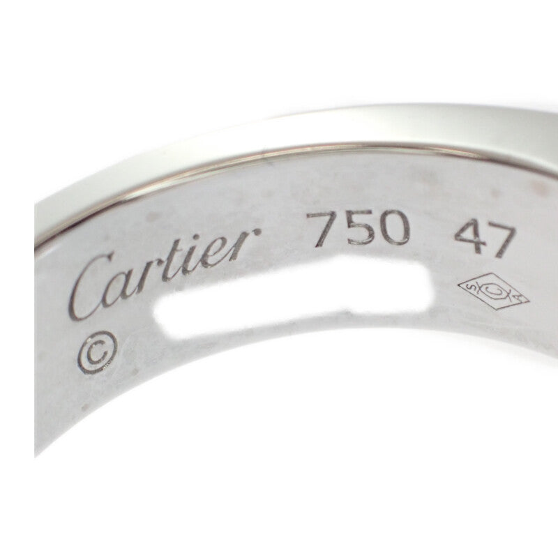 【Aランク】カルティエ CARTIER 2C ブークルセ B4071047 リング K18ホワイトゴールド ダイヤモンド 47 レディース【ISEYA】