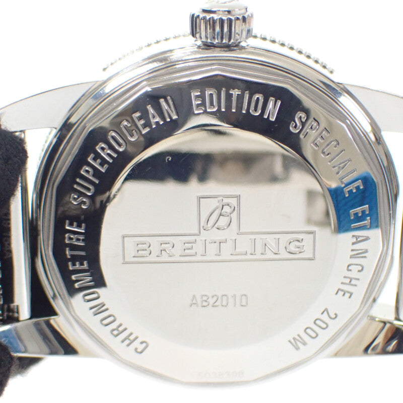 ブライトリング BREITLING スーパーオーシャン ヘリテージ B20 Automatic 42 AB2010121B1A1 腕時計 ステンレススチール 自動巻き ブラック文字盤 メンズ【中古】【Aランク】
