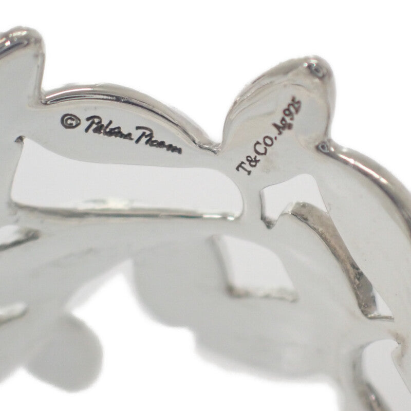 ティファニー TIFFANY&Co. オリーブリーフ バンド パロマ・ピカソ 17号 60143770 リング スターリングシルバー レディース【中古】【Aランク】