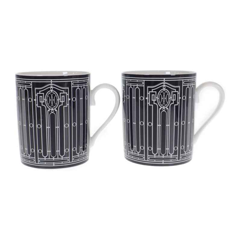 エルメス　アッシュデコ　カップ　2個セット エルメス HERMES アッシュデコ ペアカップ 2客セット 食器 洋食器