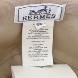 【Aランク】エルメス HERMES ハーパー・Hセリエ バケット H232031N_D158 ハット コットン ベージュ レディース 【ISEYA】