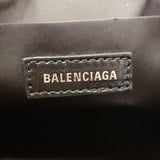 【Aランク】バレンシアガ BALENCIAGA バケットバッグ WHEEL XS 656682_H854N_9660 2WAYバッグ ハンドバッグ ナイロン ベージュ ドローストリング レディース 【ISEYA】