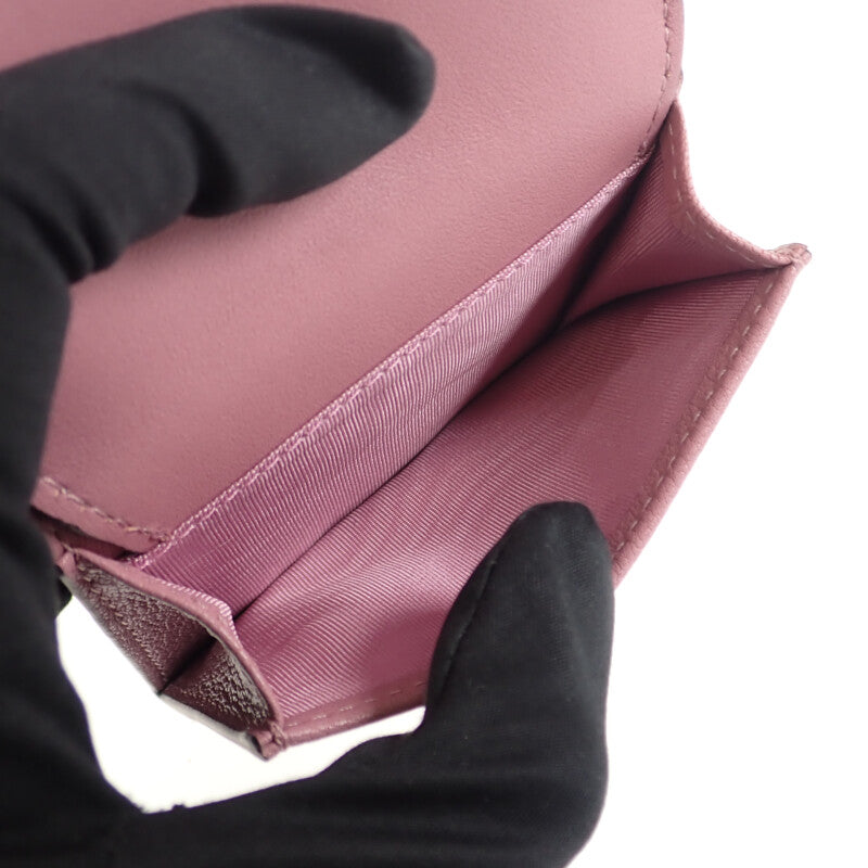 ディオール Dior サドル コンパクトウォレット S5653CCEH 三つ折り財布