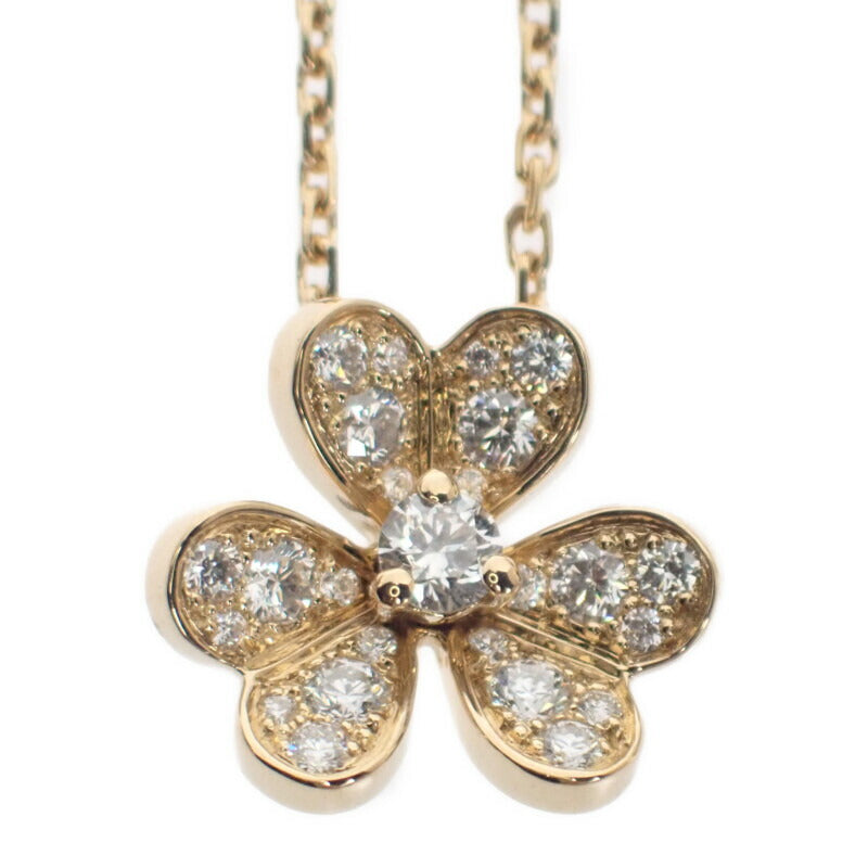 Van Cleef & Arpels フリヴォル　ミニ　イエローゴールド Frivole bracelet, mini model 18K yellow gold, Diamond - Van Cleef