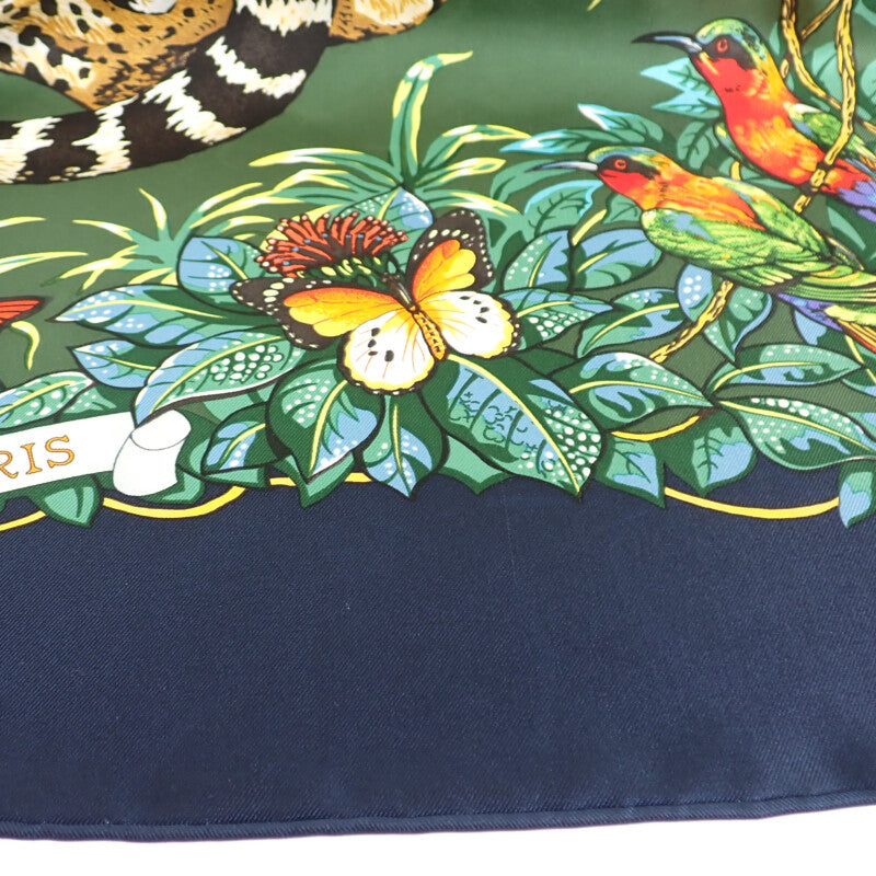 SAランク】エルメス HERMES カレ90 JUNGLE LOVE 虎 H001876S_29 