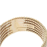 K14YG D デザインジュエリー リング 16号 ダイヤモンド レディース メンズ【中古】【Aランク】