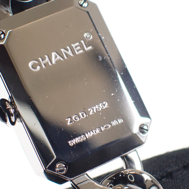 プルミエール レディース 腕時計 H3248 ステンレススチール 黒 ブラック文字盤 クォーツ【ISEYA】