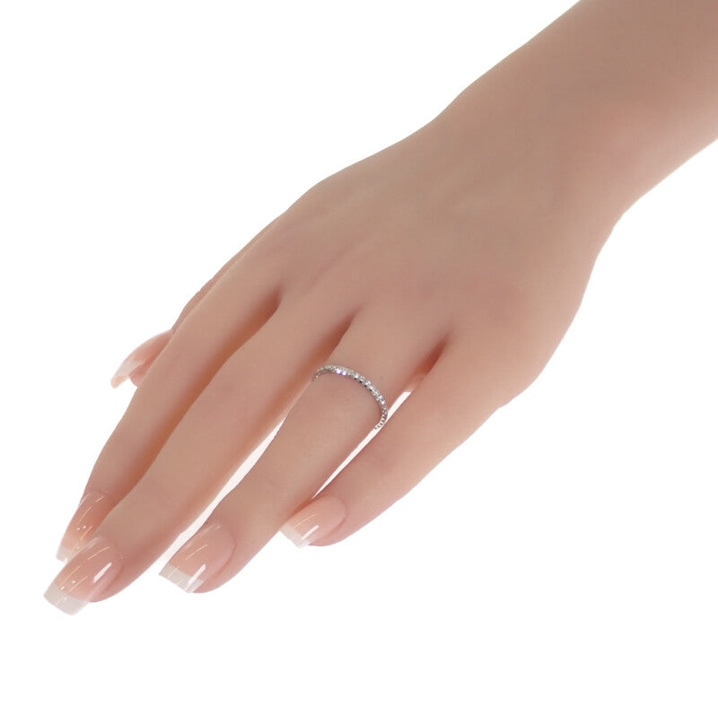 De Beers デビアス K18WG ホワイトゴールド Aura Eternity リング 指輪 J1DD02Z00W ダイヤモンド フルエタニティ 約10号【ISEYA】