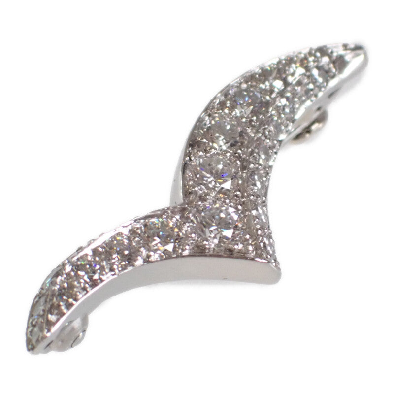 ティファニー TIFFANY&Co. シーガル パヴェ カモメ ブローチ Pt850