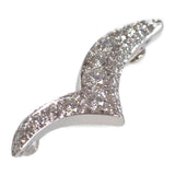 ティファニー TIFFANY&Co. シーガル パヴェ カモメ ブローチ Pt850プラチナ ダイヤモンド レディース【中古】【Aランク】