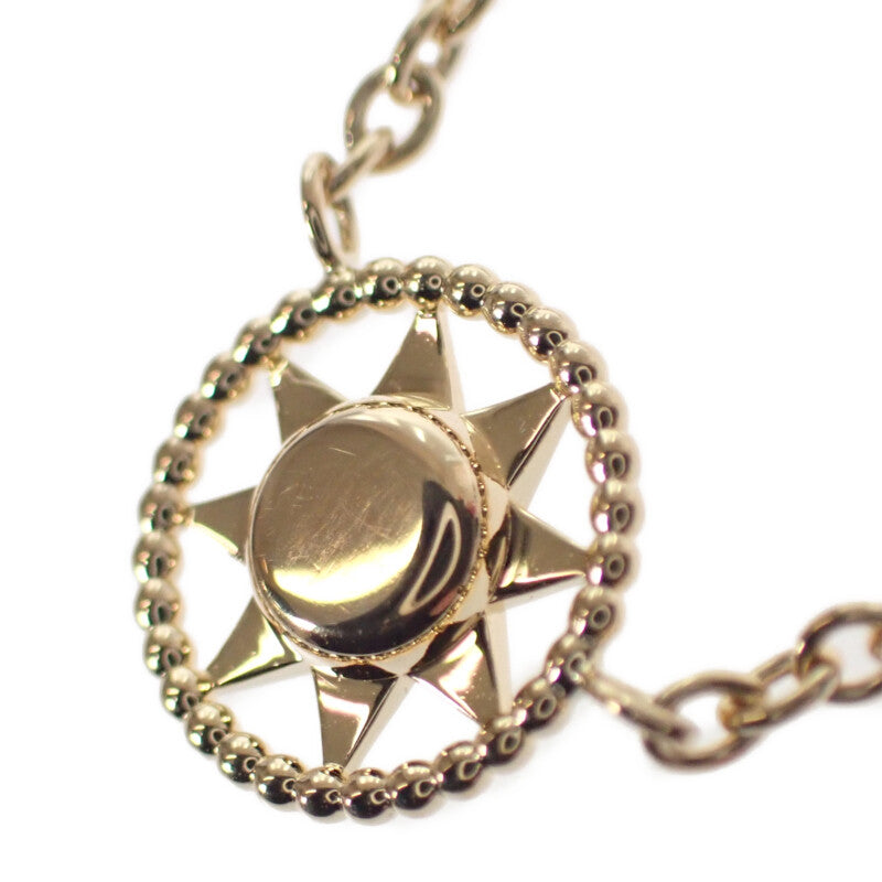 Dior Rose des Vents JRDV95137 Necklace K18 Yellow Gold Diamond Gold Women's Men's [Used] [A Rank]