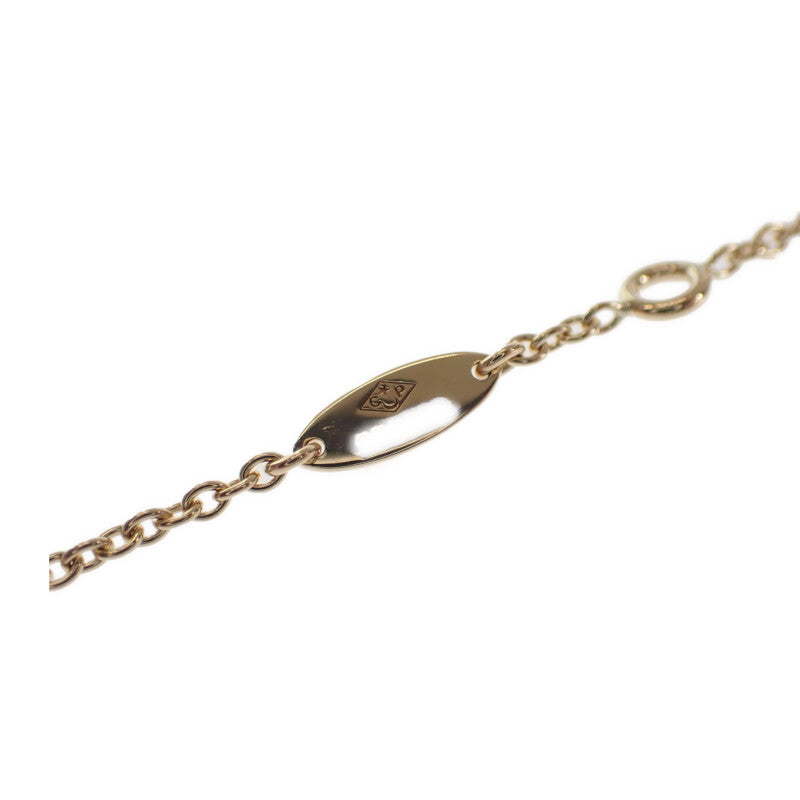 ディオール Dior ローズデヴァン JRDV95137 ネックレス K18イエローゴールド ダイヤモンド レディース メンズ【中古】【Aランク】