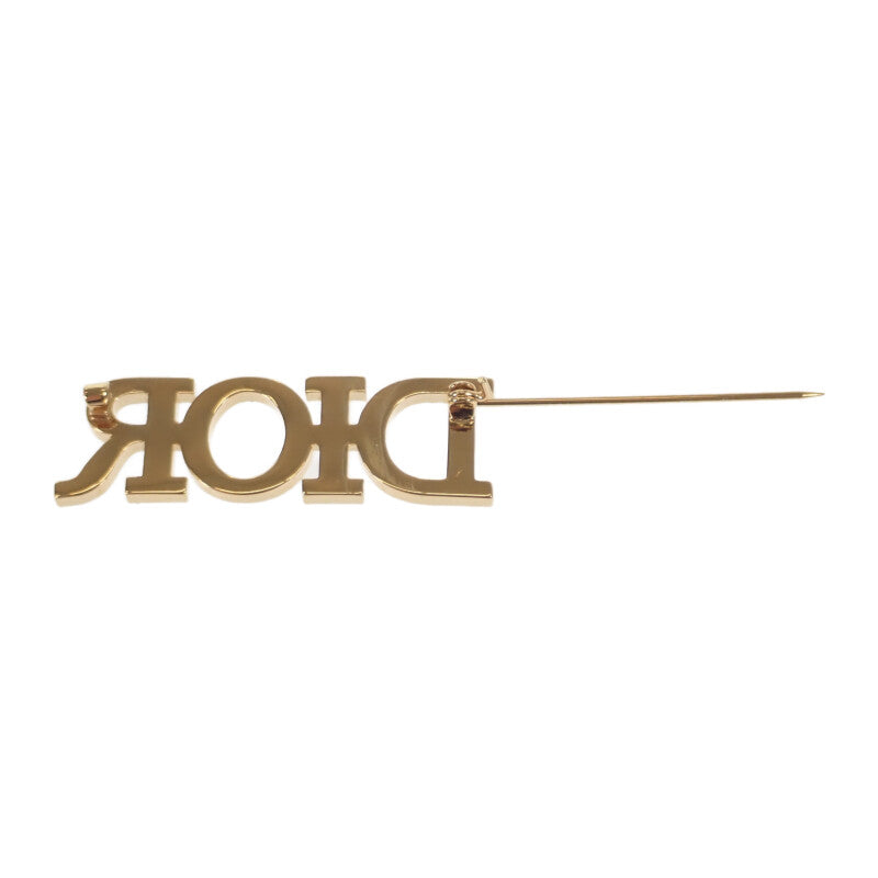 Dior Dio(r)evolution V0454DVOCY_D301 Brooch Metal Rhinestone Gold Women's【Used】【A Rank】