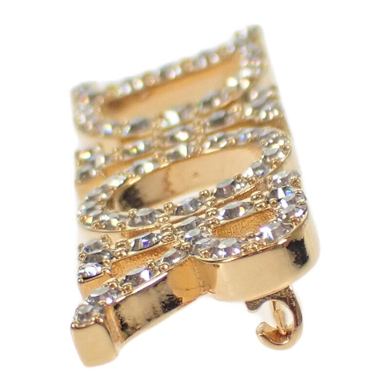 Dior Dio(r)evolution V0454DVOCY_D301 Brooch Metal Rhinestone Gold Women's【Used】【A Rank】