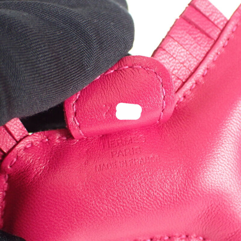 エルメス HERMES ロデオチャームPM バッグチャーム アニューミロ ローズメキシコ レディース【中古】【Aランク】