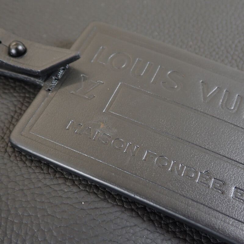 ルイヴィトン LOUIS VUITTON ファストライン バッグパック LV アエログラム M21367 リュック・デイパック カーフ ブラック メンズ【中古】【ABランク】