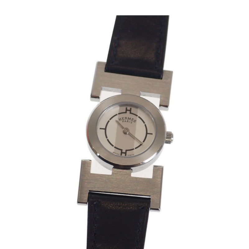 パプリカ レディース 腕時計 PA1.210 ステンレス SS レザーベルト シルバー文字盤 クォーツ【ISEYA】