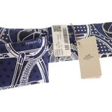 【Sランク】エルメス HERMES ツイリー Eperon d'Or Bandana エプロン・ドール・バンダナ スカーフ シルク マリン ヴェールソージ レディース 【ISEYA】