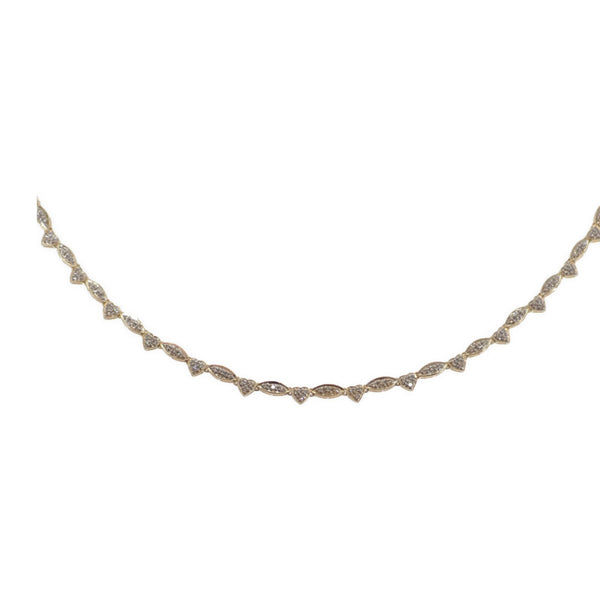 K10WG　中古品　ハート型 レディースネックレス tomatosarada K10WG 誕生石シリーズ プチハートネックレス 4月