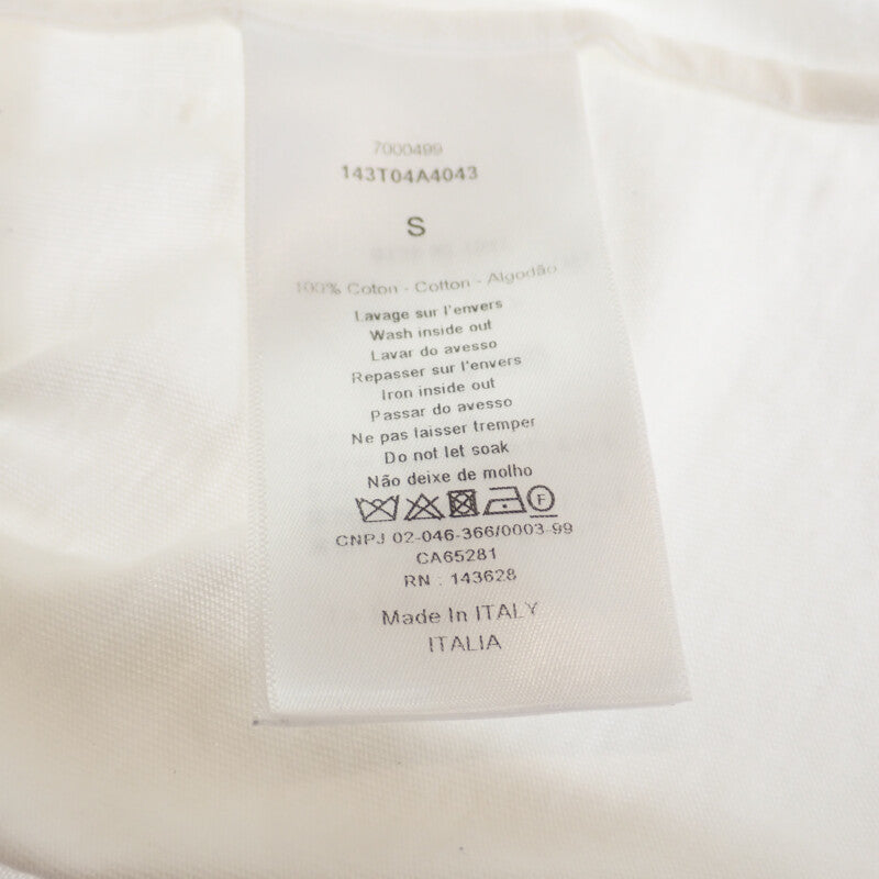 Tシャツ 半袖 143T04A4043_X0200 コットンジャージー ホワイト Sサイズ レディース 【ISEYA】