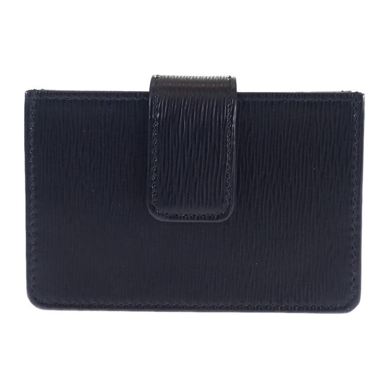 プラダ PRADA アコーディオンバイカラー 1MC211 カードケース ヴィッテロムーブレザー ブラック レッド レディース【中古】【Aランク】