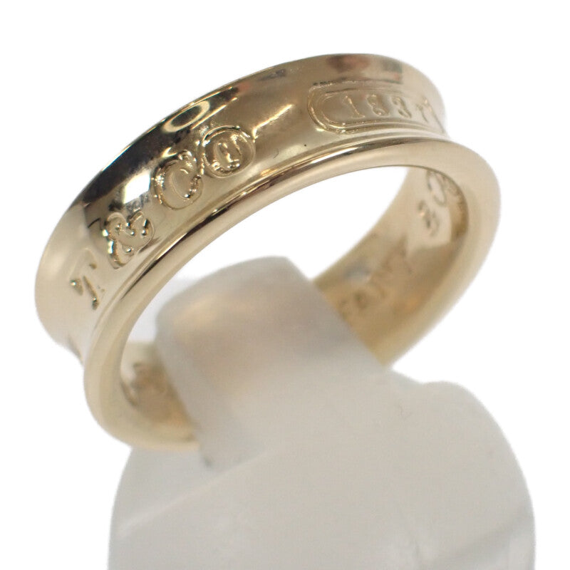 ティファニー TIFFANY&Co. 1837 ナローリング ミディアム 14号 リング K18イエローゴールド メンズ レディース【中古】【Aランク】