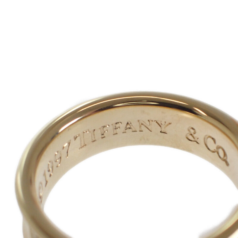 ティファニー TIFFANY&Co. 1837 ナローリング ミディアム 14号 リング K18イエローゴールド メンズ レディース【中古】【Aランク】