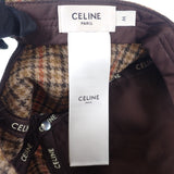 【Aランク】セリーヌ CELINE 2AUS9024K.04FB キャップ ウール キャメル M レディース 【ISEYA】