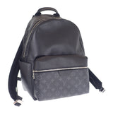 【Aランク】ルイヴィトン LOUIS VUITTON ディスカバリー・バッグパックPM M31033 リュック・デイパック レザー タイガラマ ブラック メンズ【ISEYA】