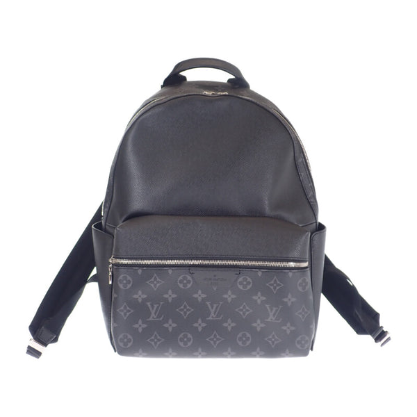 【Aランク】ルイヴィトン LOUIS VUITTON ディスカバリー・バッグパックPM M31033 リュック・デイパック レザー タイガラマ ブラック メンズ【ISEYA】