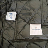 【Aランク】モンクレール MONCLER CAPRIER キルティング ロングダウンコート アウター G20931C00032 ダウンジャケット ナイロン アーミーグリーン #1 レディース【ISEYA】