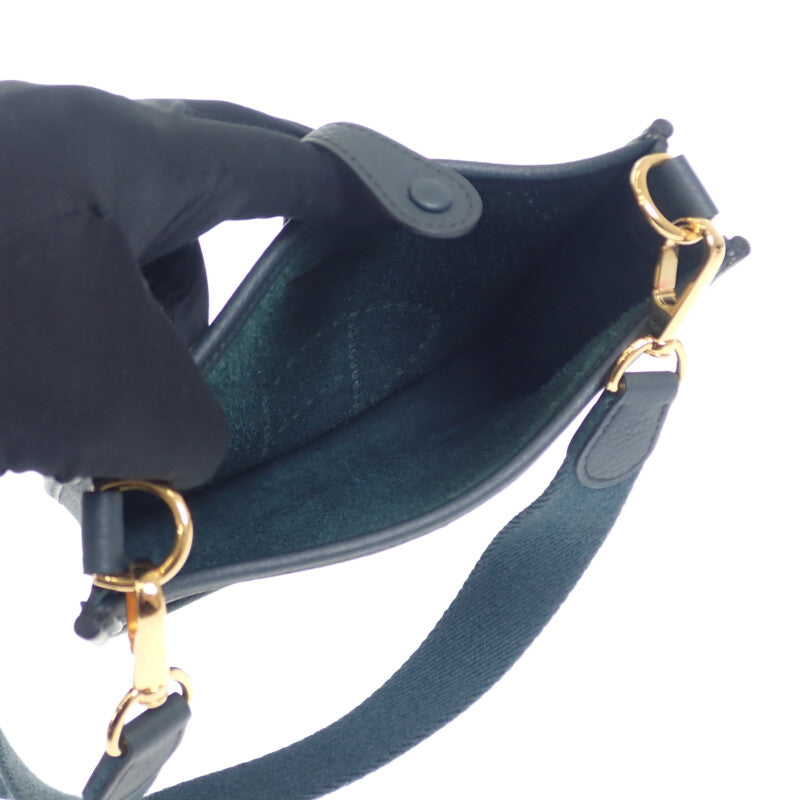 エルメス HERMES エヴリンTPM ショルダーバッグ トリヨンクレマンス ヴェールシプレ ゴールド金具 レディース【中古】【Aランク】