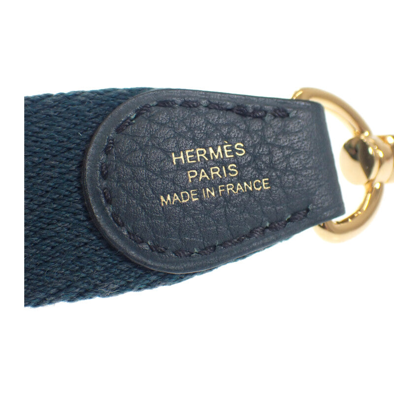 エルメス HERMES ショルダーバッグ エヴリン TPM 2024年製 ブラック トリヨンクレマンス (牛革) ゴールド金具 【中古】 エルメス HERMES エヴリンTPM ショルダーバッグ トリヨンクレマンス
