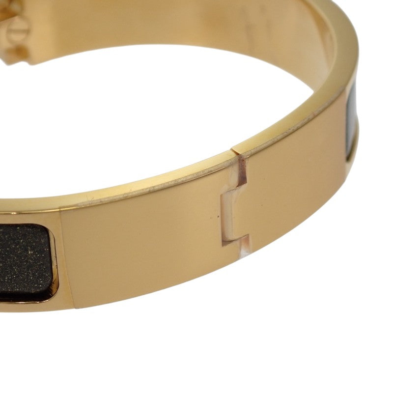 エルメス HERMES エナメルブレスレット クリックH グリッターPM