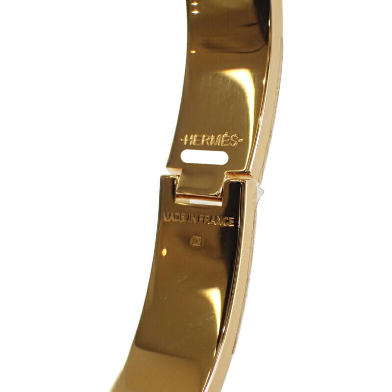 エルメス HERMES クリックH グリッターPM H700015F_G1PM ブレスレット GP ノワール・ドレ ゴールド金具 レディース【中古】【Sランク】