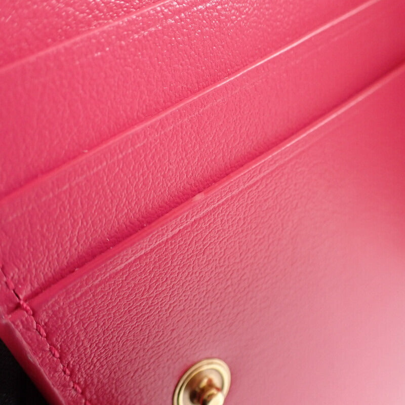 BOTTEGA VENETA ピンク 二つ折り財布 エナメル レア BOTTEGA VENETA（ボッテガ・ヴェネタ） 財布 レディース 二つ折り財布