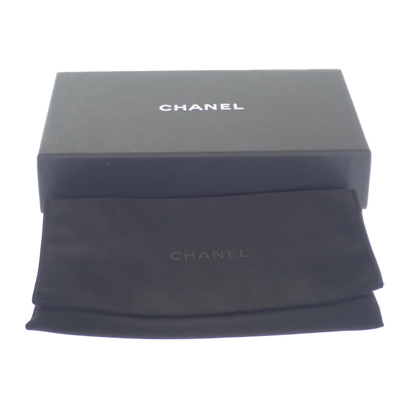 【Aランク】シャネル CHANEL 19 ミディアム ジップウォレット AP0948 長財布 ラムスキン ブラック ゴールド金具 レディース【ISEYA】