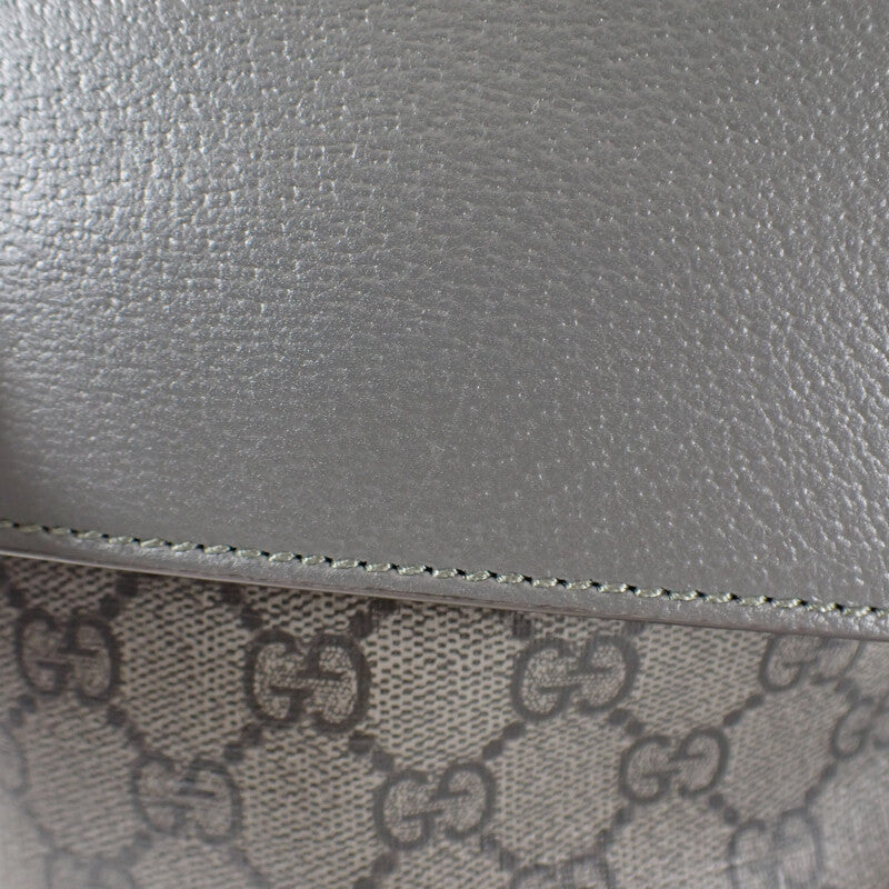 グッチ GUCCI オフィディア ミディアム バックパック 598140_FABHU_8863 リュック・デイパック GGスプリームキャンバス グレー ブラック メンズ【中古】【Aランク】