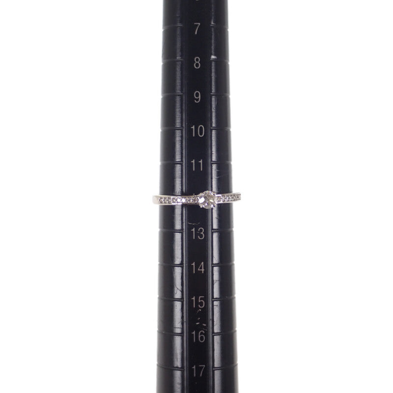 【中古】 Pt900 デザインジュエリー  リング Pt900プラチナ 12号 ダイヤモンド レディース【Aランク】