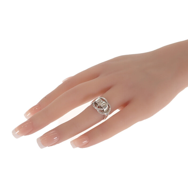 エルメス HERMES ドゥザノーリング 11.5号 リング シルバー925 レディース【中古】【ABランク】