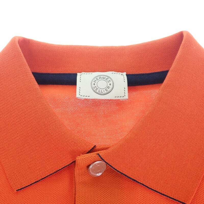 エルメス HERMES トゥブル・ジュー M H800271E_02M ポロシャツ コットン ポリエステル フー メンズ【中古】【Aランク】