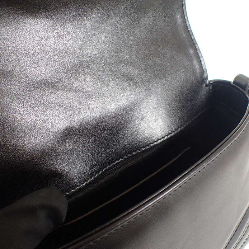 美品✨ GUCCI GGマーモント チェーン ショルダーバッグ レザー ブラック GG Marmont 送料無料 GUCCI グッチ GGマーモント レザー ショルダー