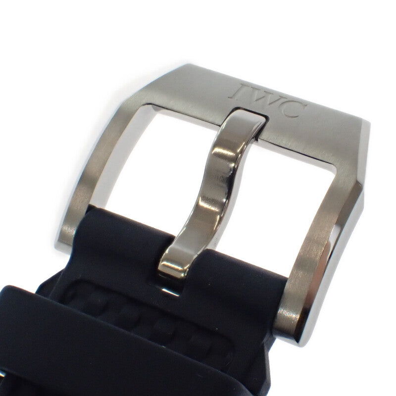 IWC インターナショナルウォッチカンパニー IWC アクアタイマー オートマティック IW328801 腕時計 ステンレススチール ラバー 自動巻き ブルー文字盤 メンズ【中古】【Aランク】