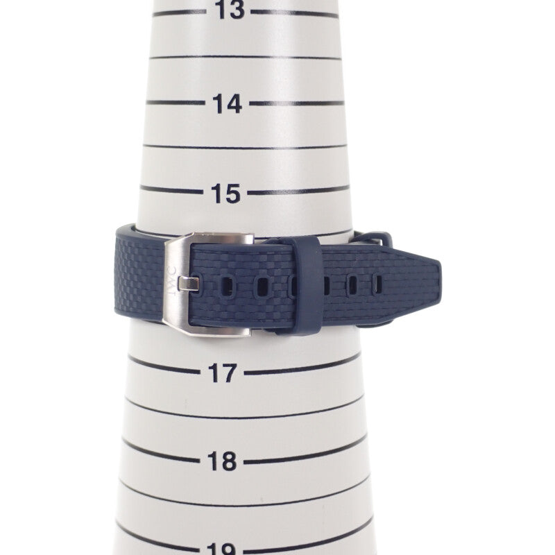 IWC インターナショナルウォッチカンパニー IWC アクアタイマー オートマティック IW328801 腕時計 ステンレススチール ラバー 自動巻き ブルー文字盤 メンズ【中古】【Aランク】