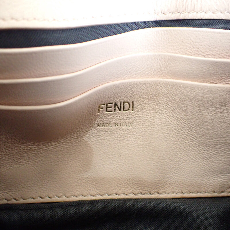 FENDI フェンディ バゲット バッグ スモール 8BS017 A72V F1JCJ 2wayバッグ ショルダー ナッパレザー ピンク レディース【ISEYA】