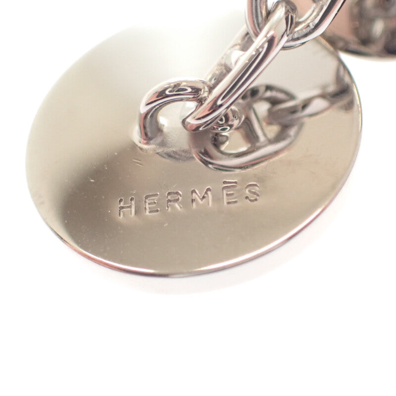 エルメス HERMES アヴァ カフリンクス カフス メタル ブラック