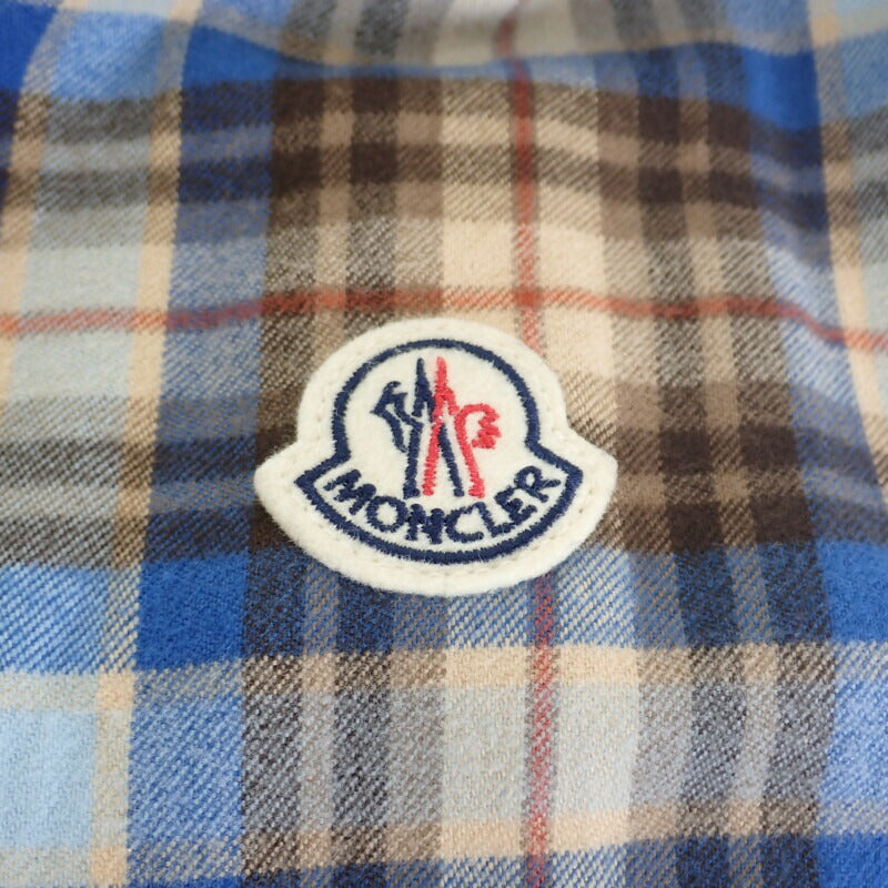 モンクレール MONCLER CAMICIA チェックシャツ トップス L