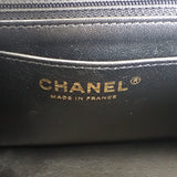 【Aランク】シャネル CHANEL トップハンドル 24SS AS4530_B14824_94305 2WAYバッグ ショルダーバッグ ラムスキン ブラック ターンロック ゴールド金具 レディース【ISEYA】