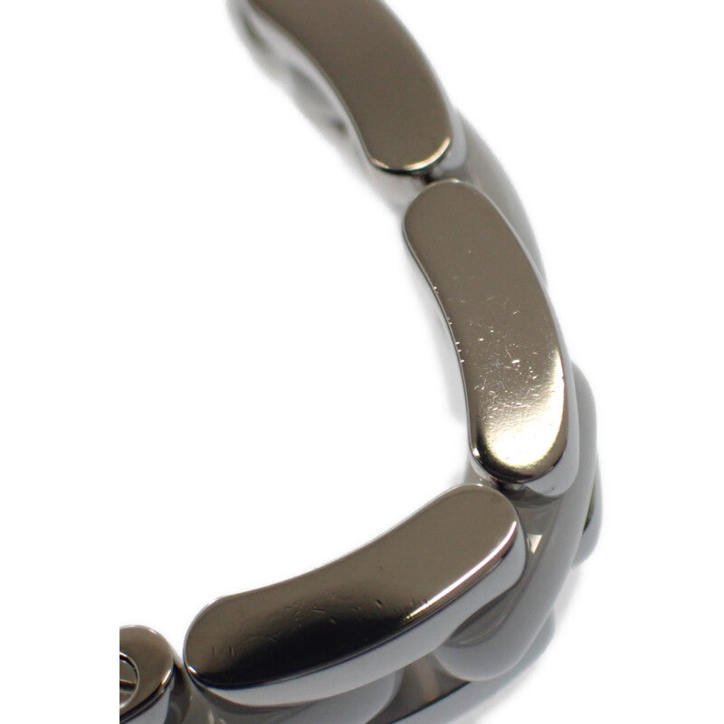 シャネル CHANEL プルミエール トリプルブレス H3059 腕時計 ステンレススチール セラミック ダイヤモンド クオーツ ホワイト文字盤 レディース【中古】【Aランク】